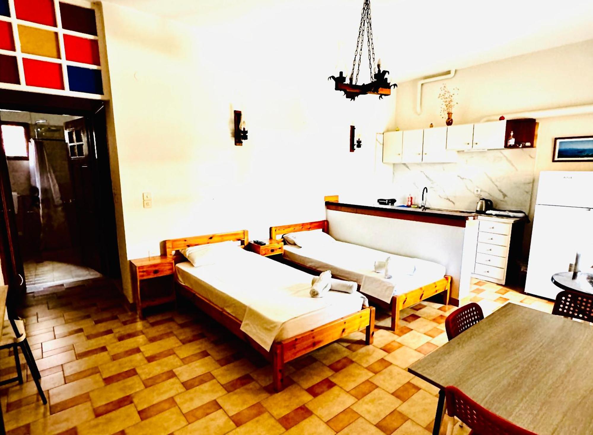 Glaros Apartments Нидри Экстерьер фото